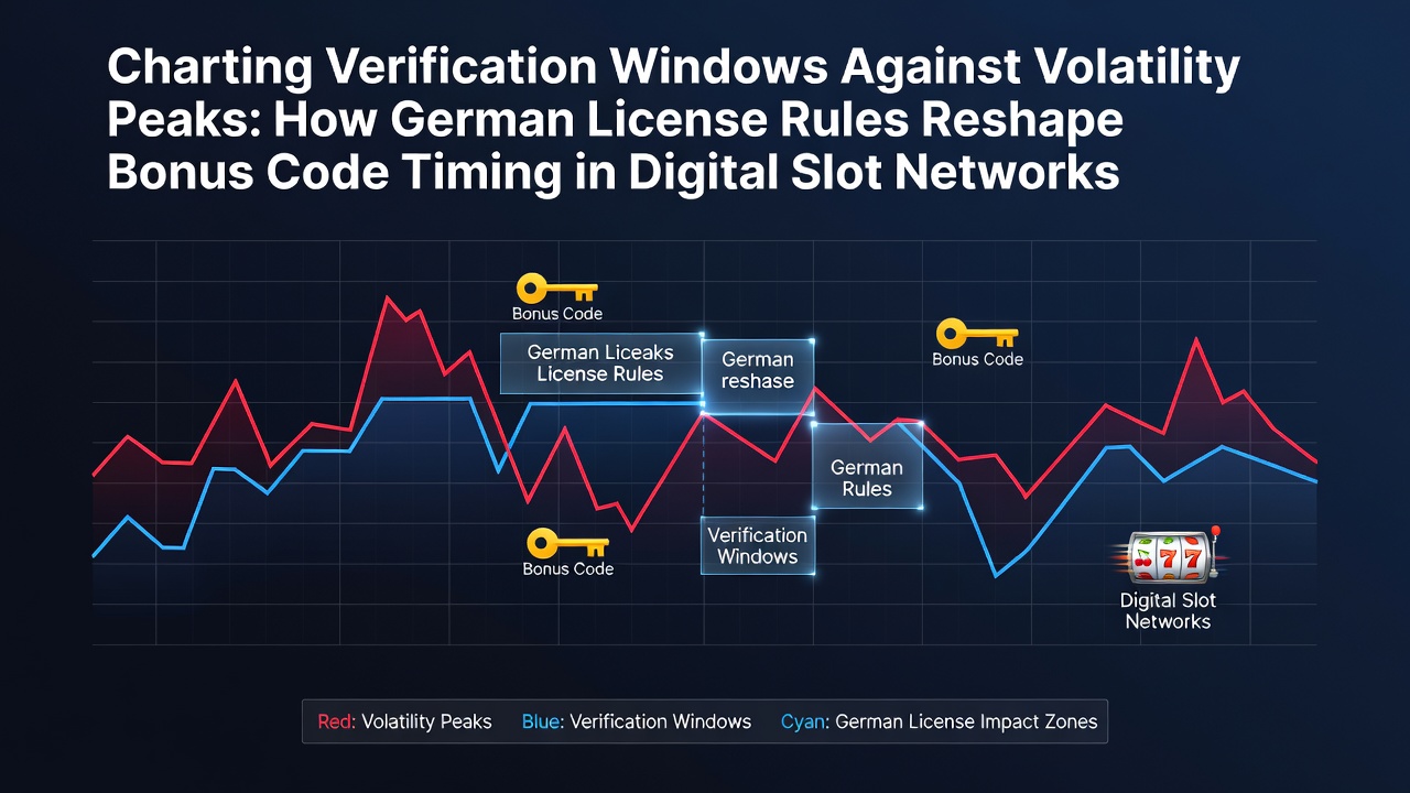 Diagramm zeigt Verifizierungsfenster und Volatilitätsspitzen in deutschen Slot-Netzwerken