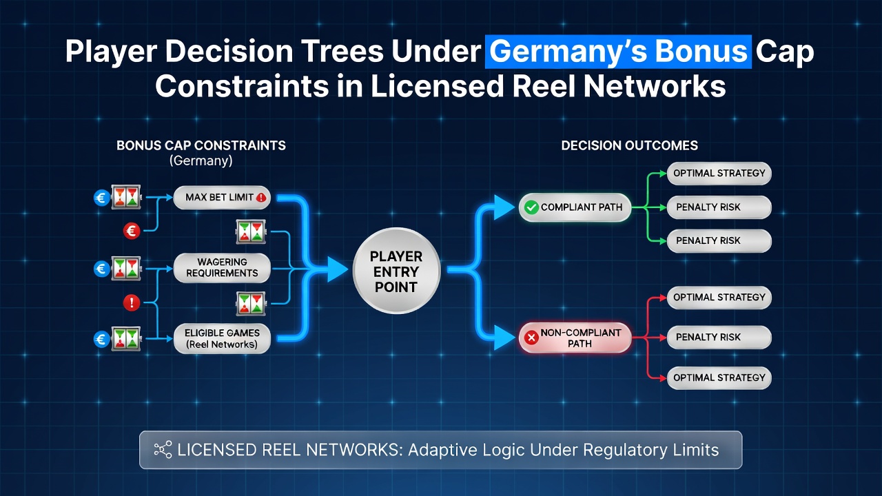 Übersicht über Entscheidungsbäume von Spielern in lizenzierten deutschen Reel-Netzwerken unter Bonusbeschränkungen